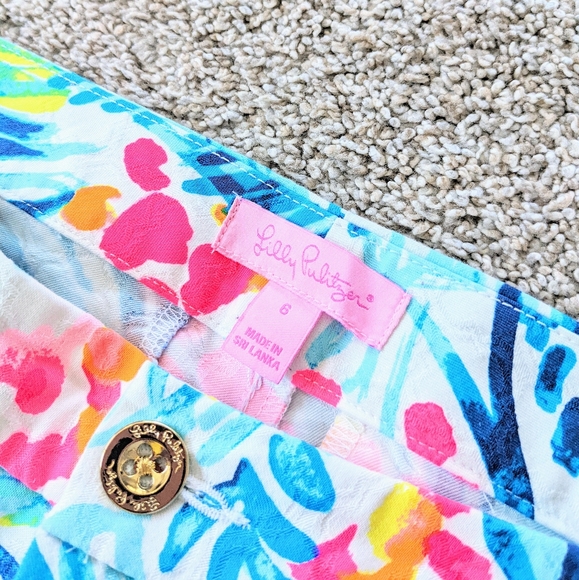 Lilly Pulitzer Serene Blue Kelly pants - Picture 5 of 9